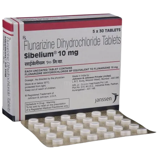 sibelium 10mg tablet 30's